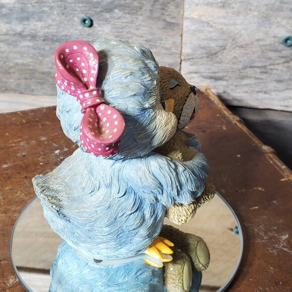 Sonshine Promises Blue Bird Figurine - "Hugs make the world a better place" - Picture 3 of 4